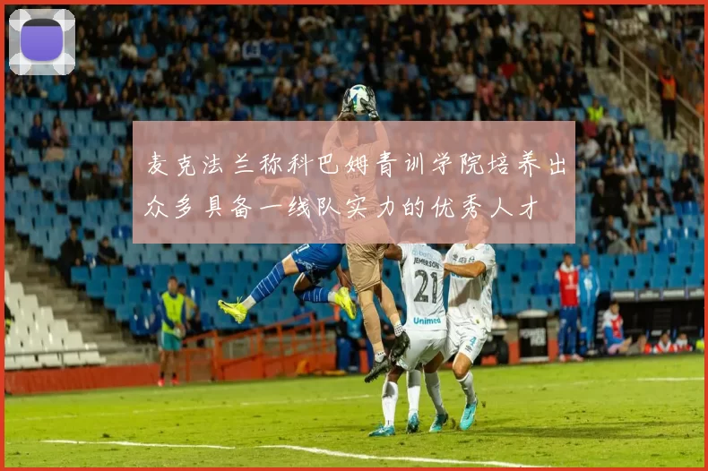 麦克法兰称科巴姆青训学院培养出众多具备一线队实力的优秀人才